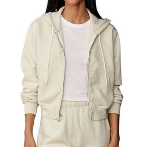 Buck Mason VINTAGE INTERLOOP FULL-ZIP HOODIE - MORNING HAZE